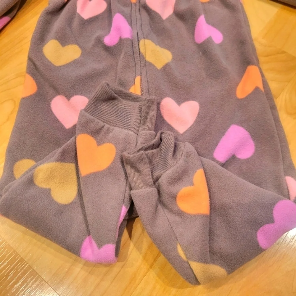 Carter's Fleece Long Sleeve Jumpsuit Size 12 months